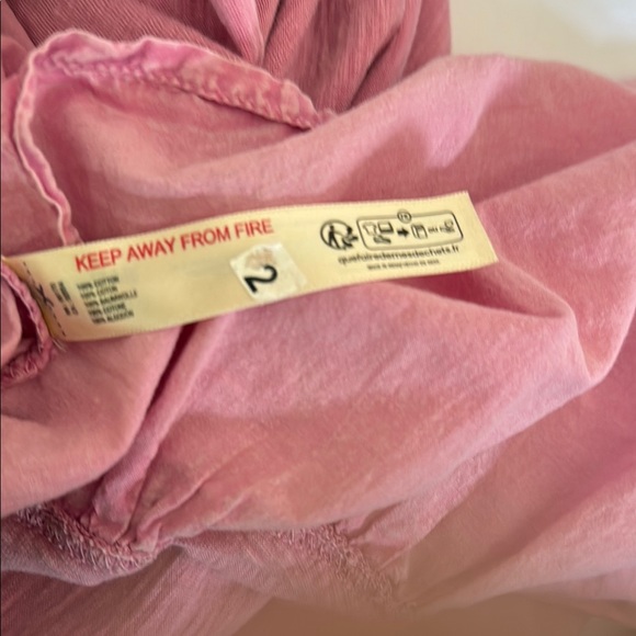 Pink Ruffled Asymmetrical High-Low Sundress - Picture 4 of 6